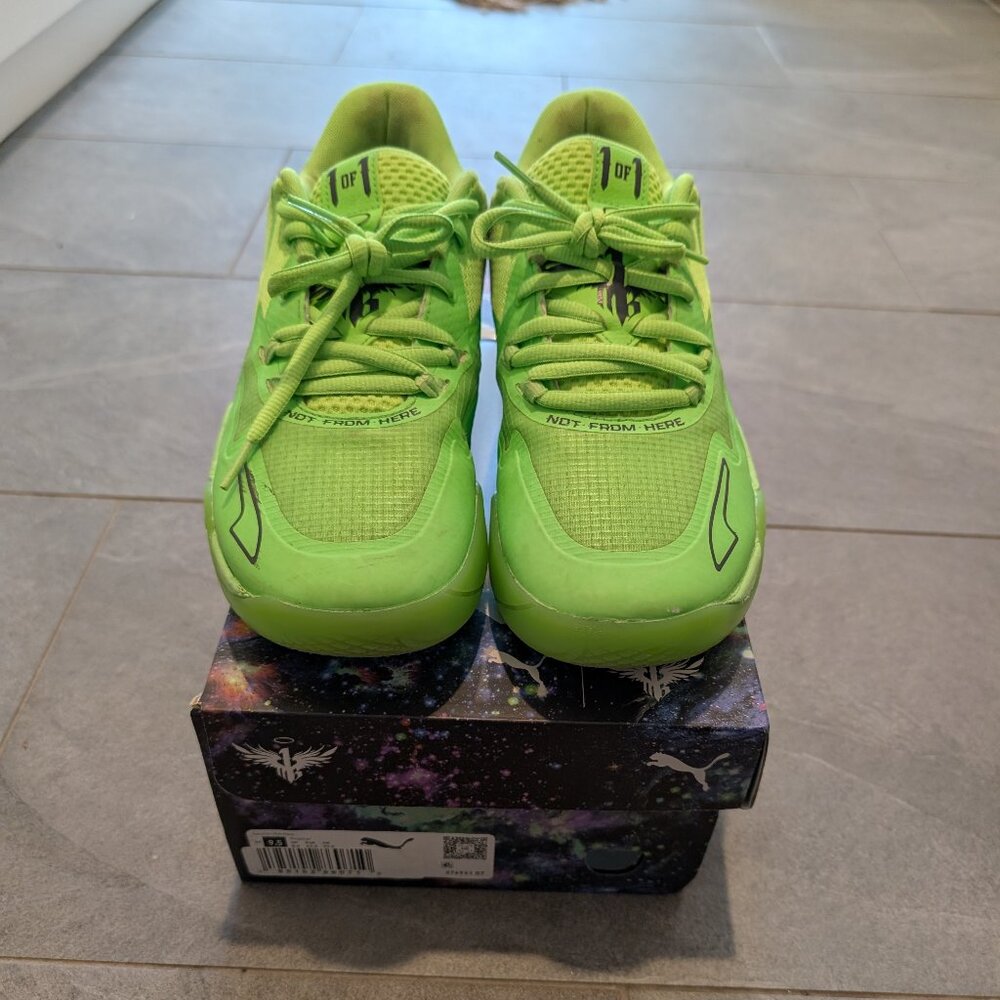 Puma Neon Green Men's Sneakers